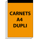 Carnets autocopiants A4 Duplicata 50 (2 feuillets)